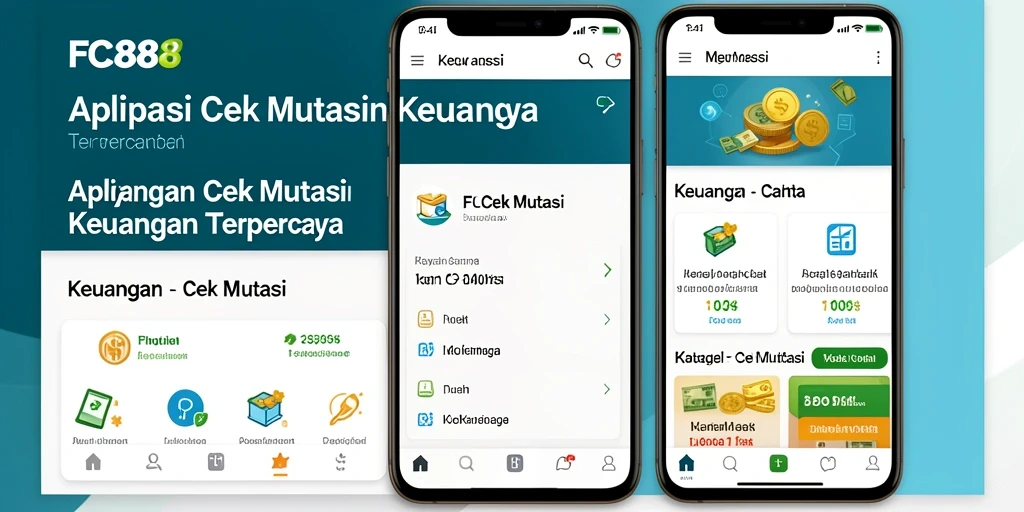 Antarmuka aplikasi FC888 yang sederhana dan fungsional.