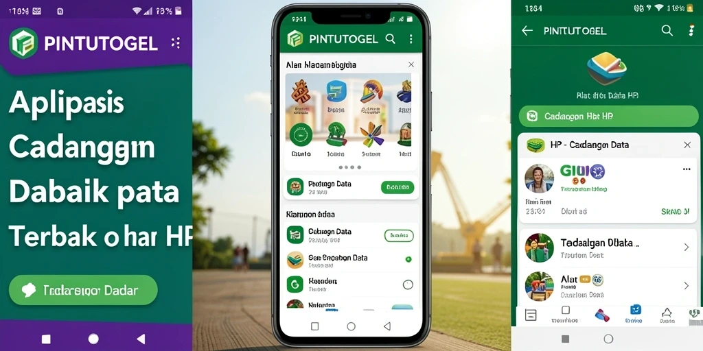Tampilan antarmuka PINTUTOGEL yang user-friendly untuk cadangan data.