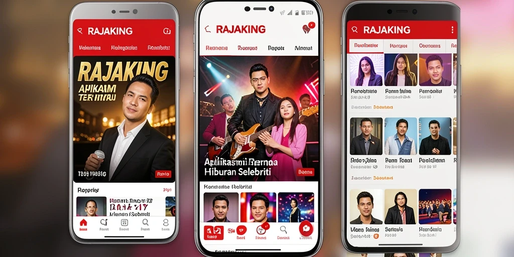 Tampilan antarmuka RAJAKING yang modern dan intuitif.